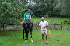 I am really learning how to ride a horse