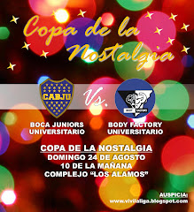 BOCA CAMPEON DE LA COPA DE LA NOSTALGIA