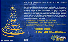 POSTAL ENVIADA POR LA GERENCIA DE MARKETING DE BOCA JUNIORS