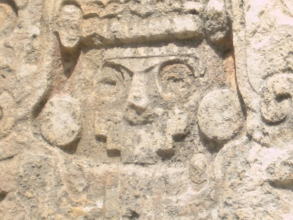 Ancient carvings in Chichen Itza