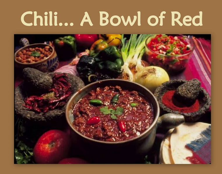 Chili... A Bowl of Red