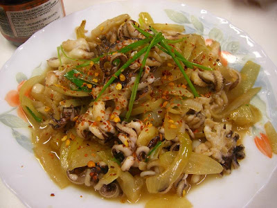 Fried Baby Octopus