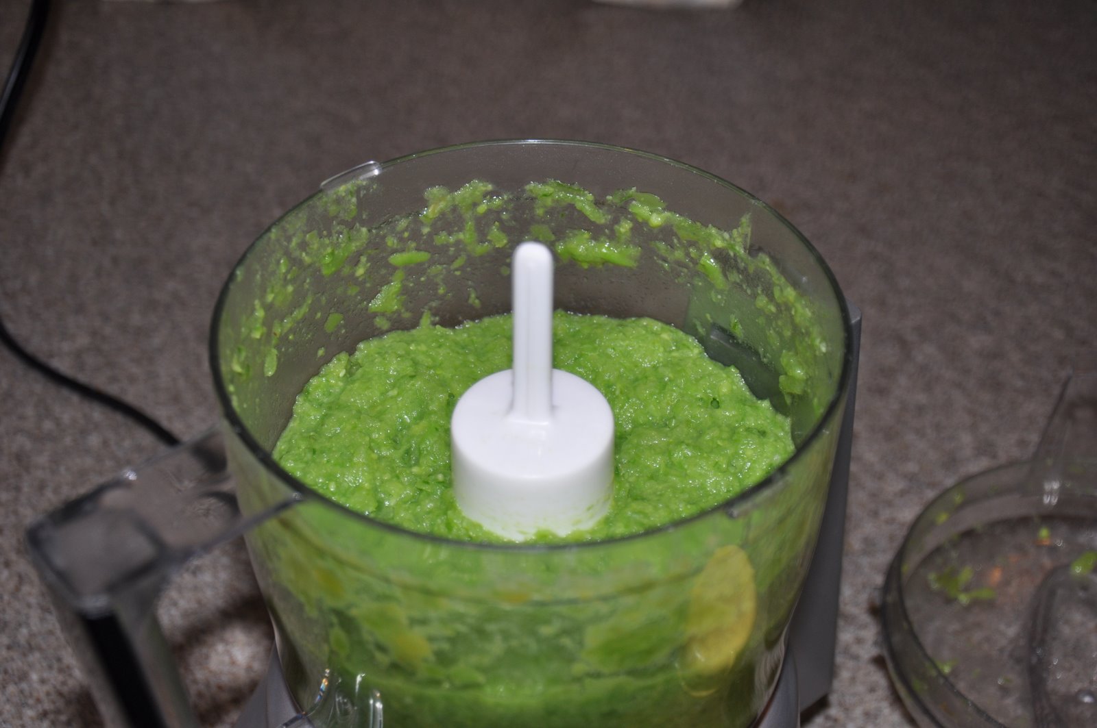 Making Baby Food Snap Peas