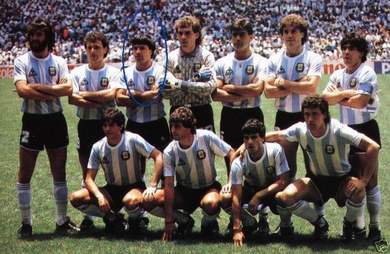 Football teams shirt and kits fan: Argentina World Cup 1986 shirt/kits
