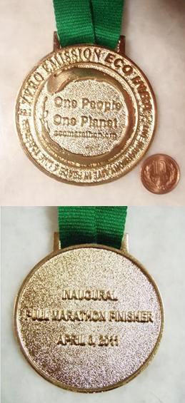 The Honorable Finisher Medal