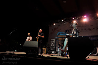 Marsha Ball at the King Biscuit Festival, 2010