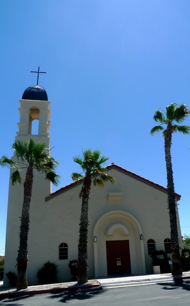 Snapshots Old Saint Mary's Catholic Church, Yucca Valley CA