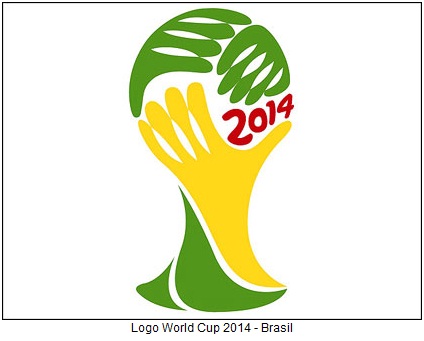 LOGO for the 2014 World Cup in Brazil Announced