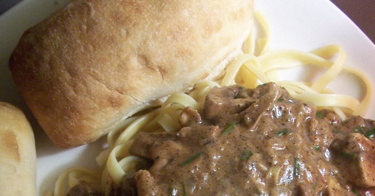 Yeah, That "Vegan" Shit Porcini Mushroom Stroganoff