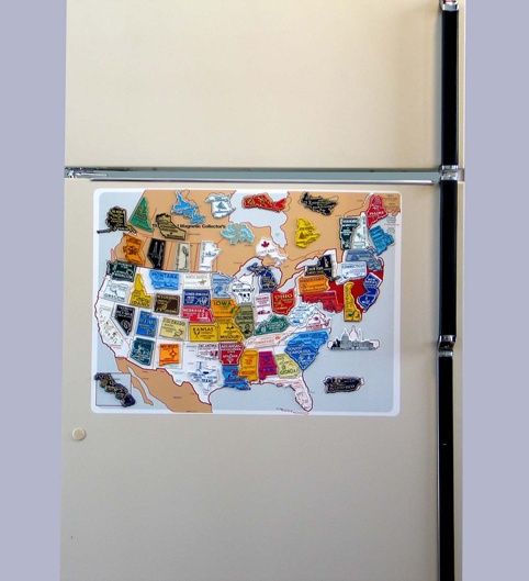 Magnets On Fridge