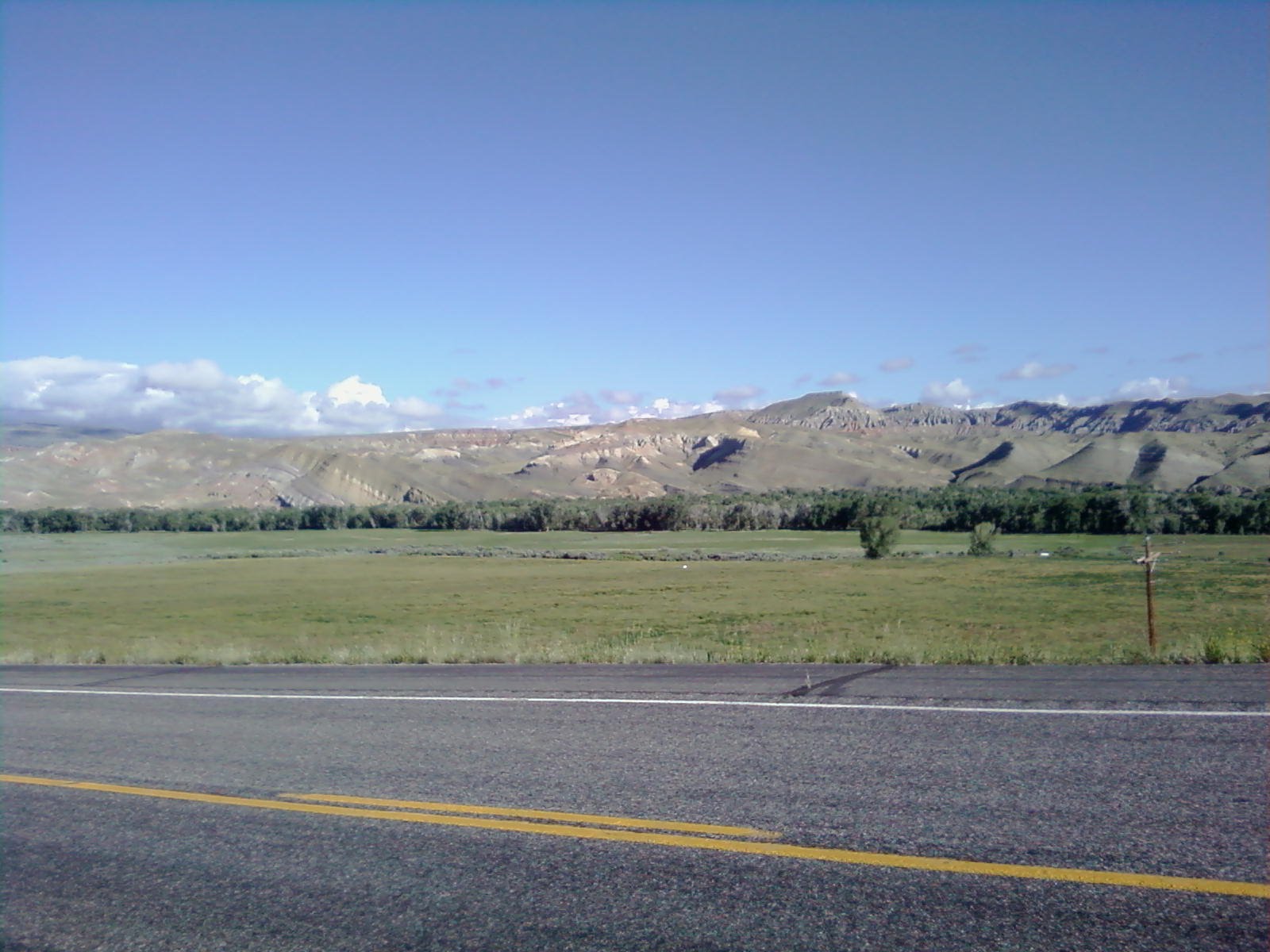 Bike Guy from Dubois, WY to Riverton, WY