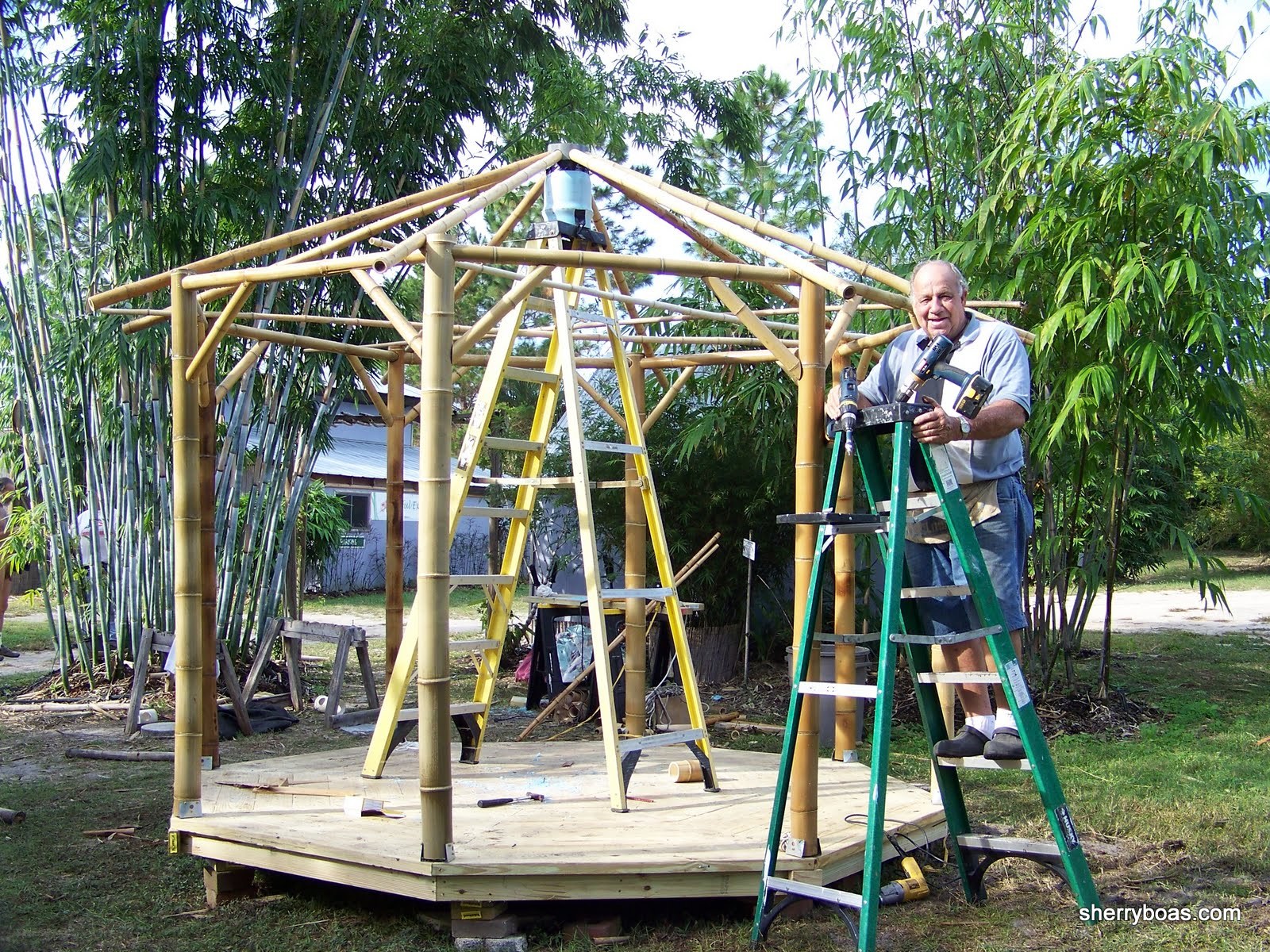 Bamboo Gazebo