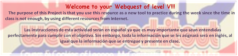 WebQuest Level V ITST