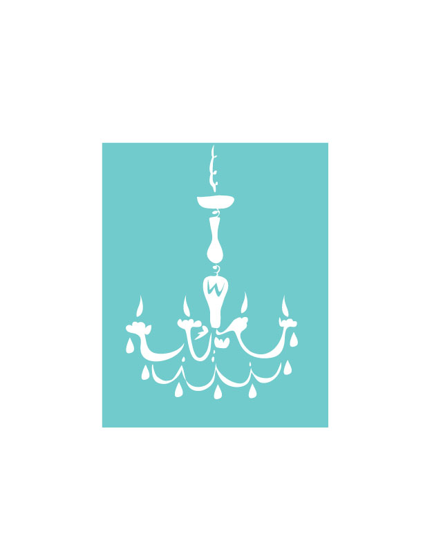 Chandelier Illustration Vector Art Vs Traditional Art Dawn Schreiner
