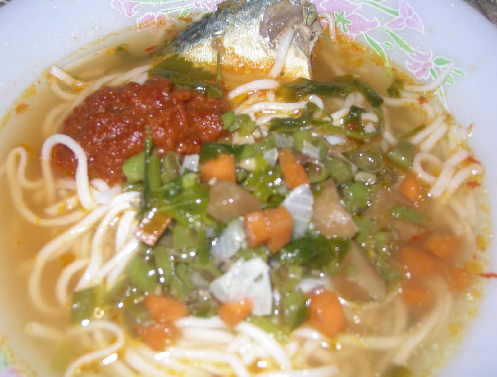 Resepi laksa mee pangkor