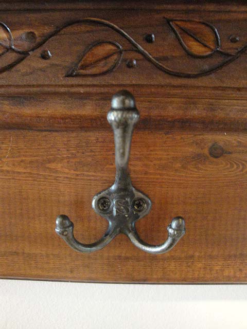 Coat Rack Made From An Old Door - Pretty Handy Girl Save - Coat Rack Made From An Old Door - Pretty Handy Girl