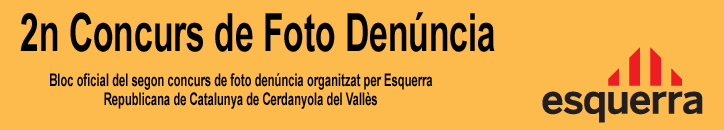 Segon concurs de foto denuncia cerdanyola del Vallès