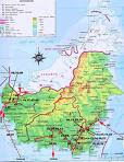the island of wisata sadau kalimantan
