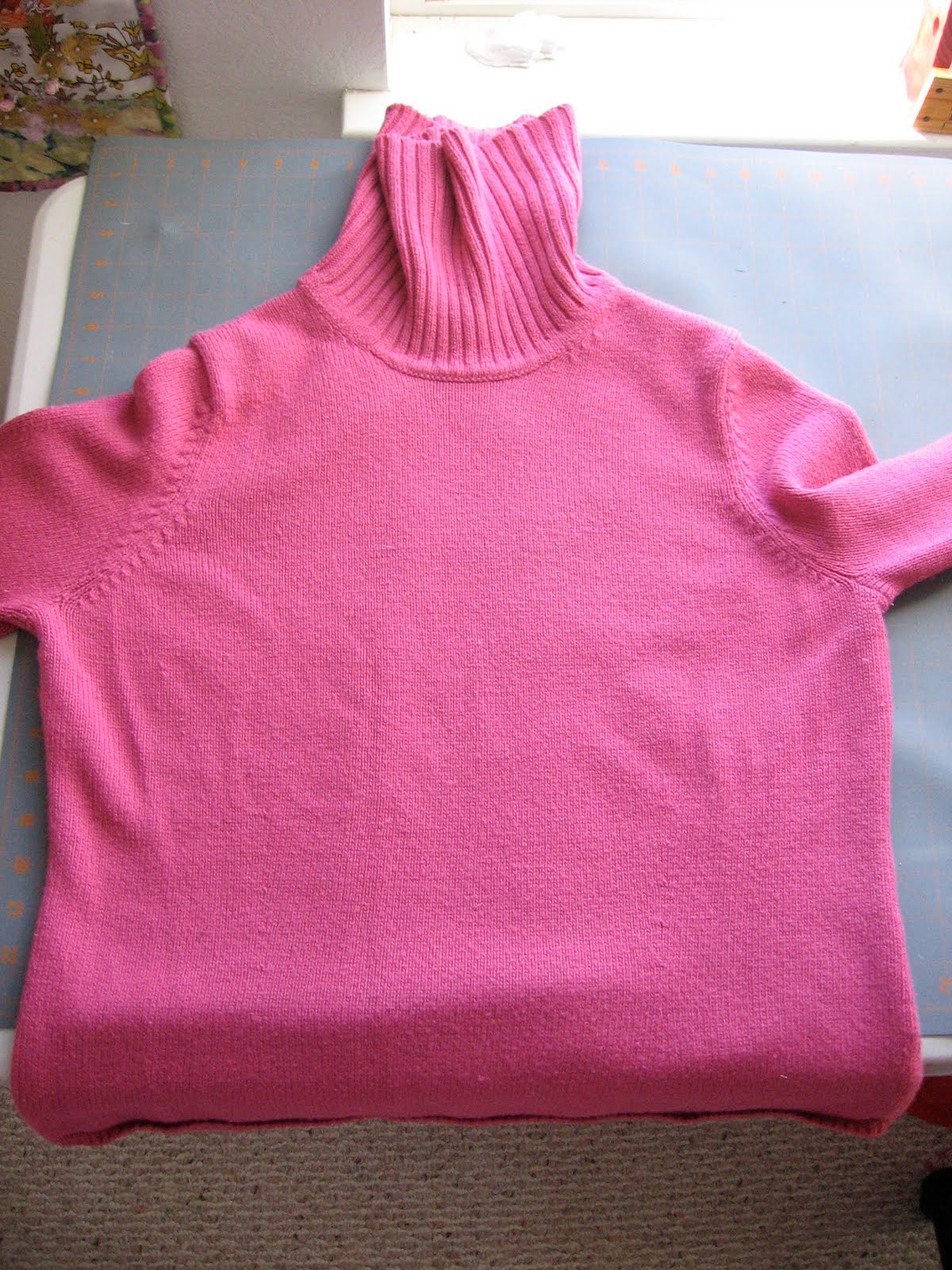Thinking Out Loud Tutorial Converting a Pullover into a Cardigan Using Fabric Binding