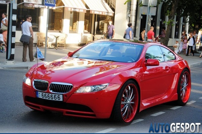 formerly The Honda Portal: AG's BMW 6 Shark Spotted in the Wild