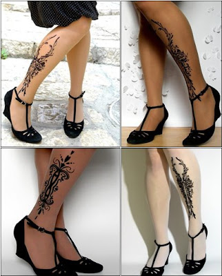 Tattoo Tights. I was talking to Sam today and I saying, "You know, Tattoo Tights. I was talking to Sam today and I saying, "You know,