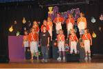 Garren as Mike TV in the musical "Charlie and the Chocolate factory"