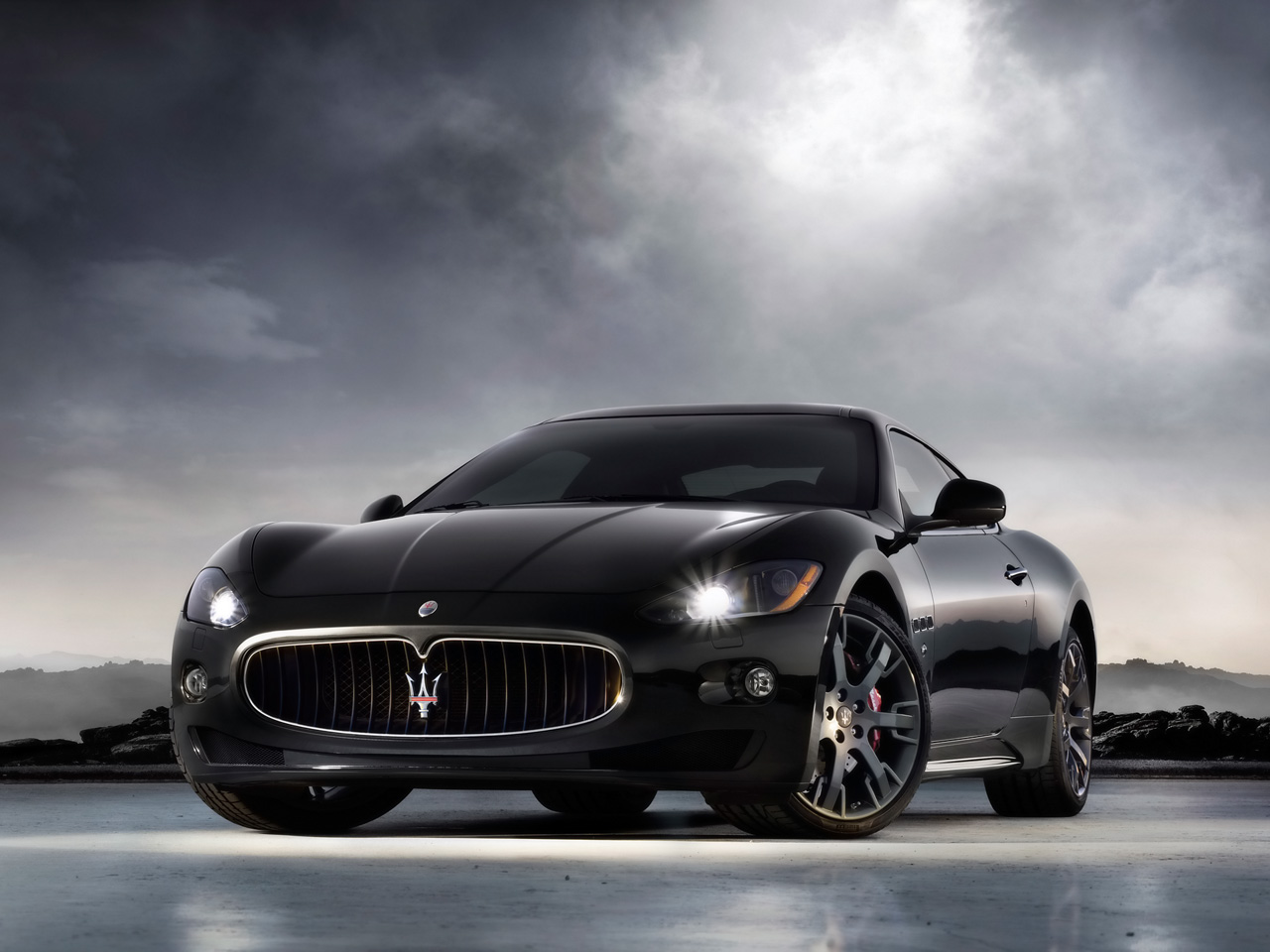 Maserati+granturismo+convertible+white