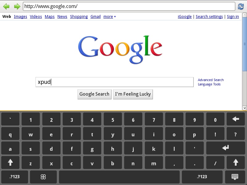 xPad 0.1