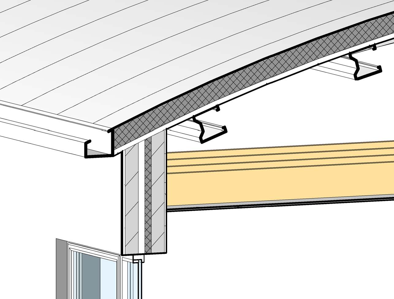 Revit Detail 04.1 Curved Roof Detail Analysis