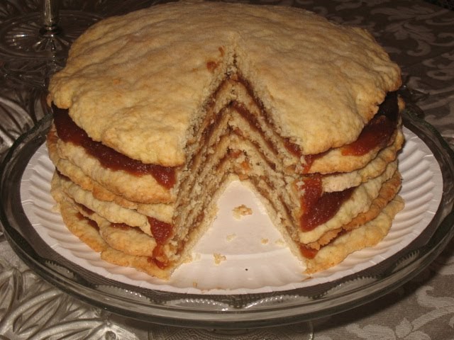 Chipmunknits Apple Stack Cake