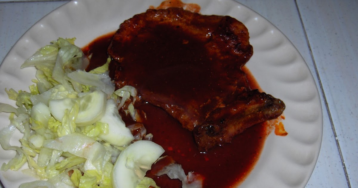 Yuri Gourmet Chuletas enchiladas de puerco