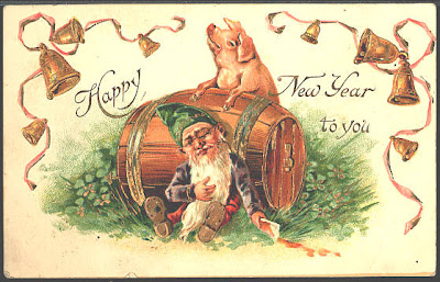 Vintage New Years Postcards