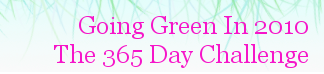Going Green in 2010