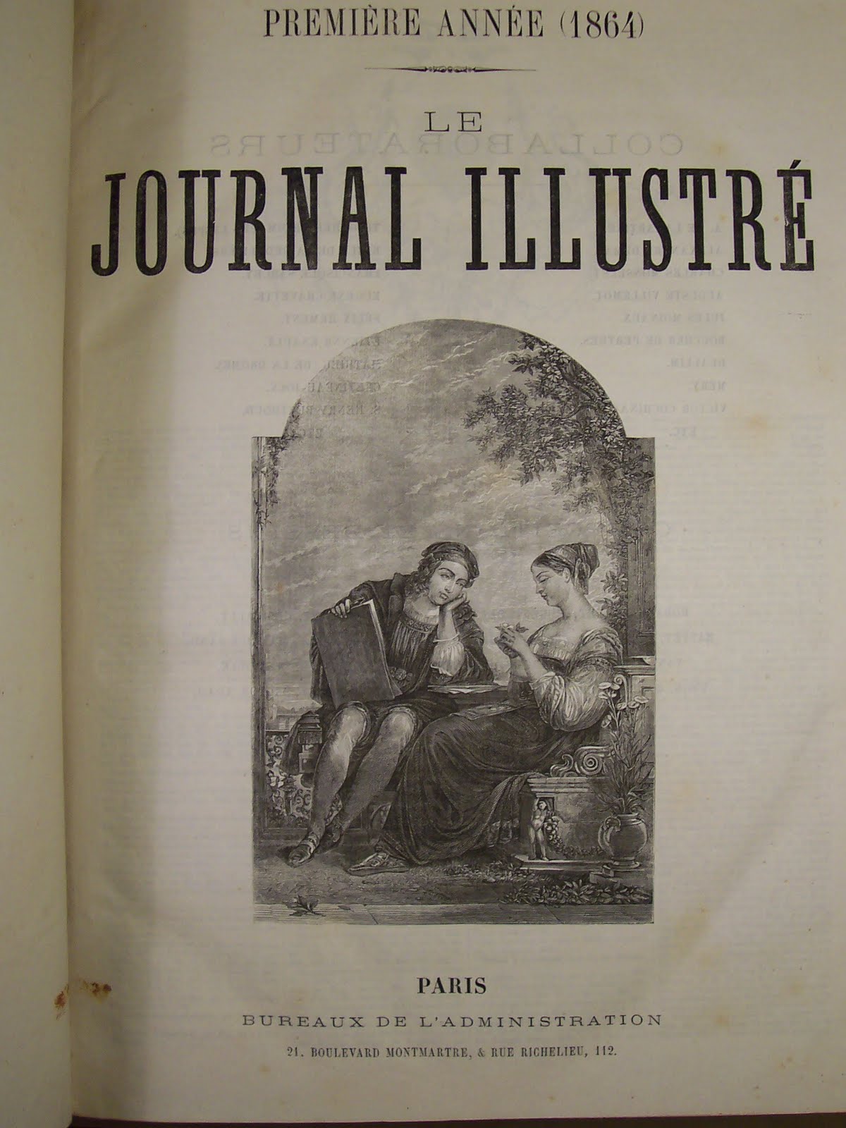 Librairie ancienne et autres trésors... Le Journal Illustré. Intérêt