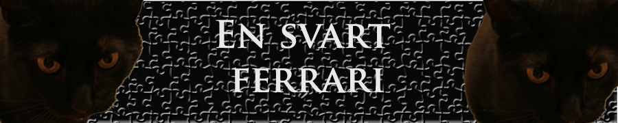 En svart Ferrari-mitt liv som katt.