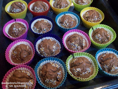 Muffins De Chocolate (sin Lactosa)
