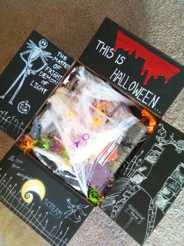 once upon a fairy halloween care package instructions nightmare before christmas birthday gifts