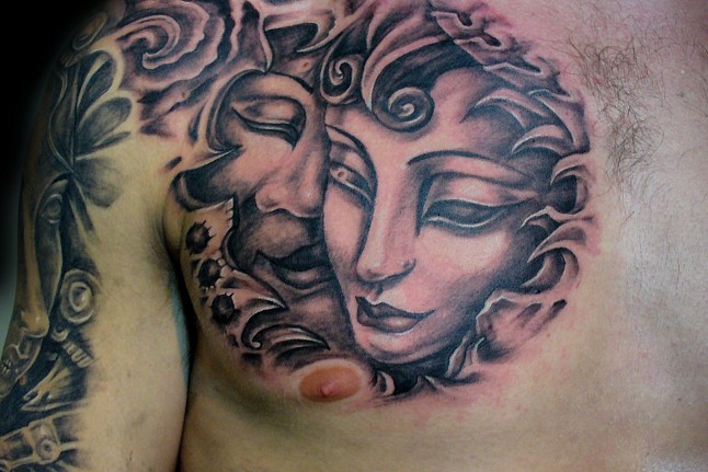 Tattoo Art Tatuaj Artistic Cu Pasiunea Unui Artist Biomec Mask 646x431px