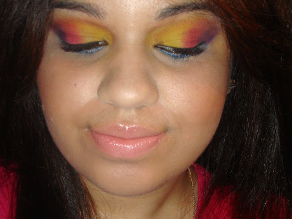 Bright Eyeshadow Look using Make Up For Ever!