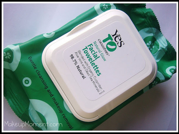 Product Review: Yes To Cucumbers Natural Glow Facial Towelettes