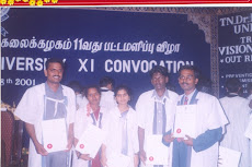 On Convocation Dias With College mats