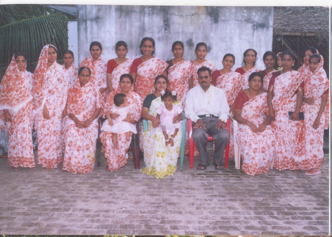 Dr.Senthil Kumar with Self Help Group members after giving Health Awerness Advicess for Group