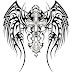 Tribal Wings Tattoo Design