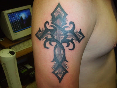 Cross Tattoos on Cross Tattoo Style   Tattoos   Tattoo Pictures