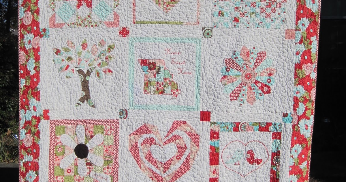 kelbysews Anniversary Quilt complete!