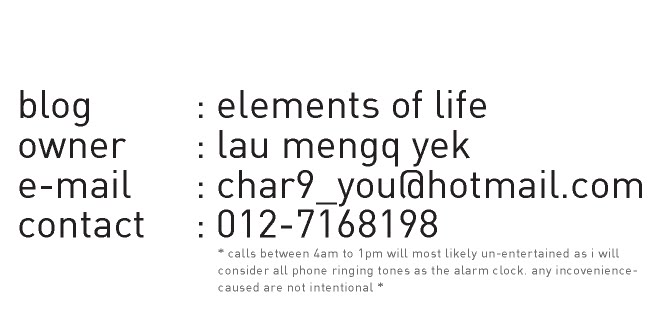 Elements of Life