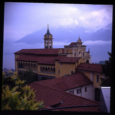 Coolest Monasteries around the world Madonna+del+Sasso+Monastery,+Switzerland