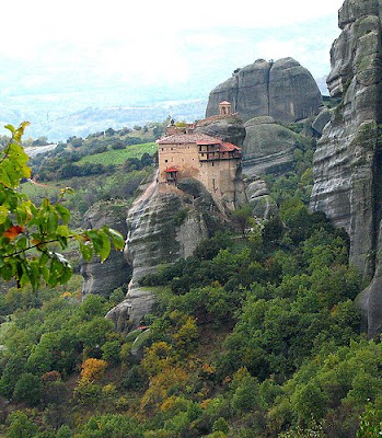 Coolest Monasteries around the world Meteora+Monastery,+Greece