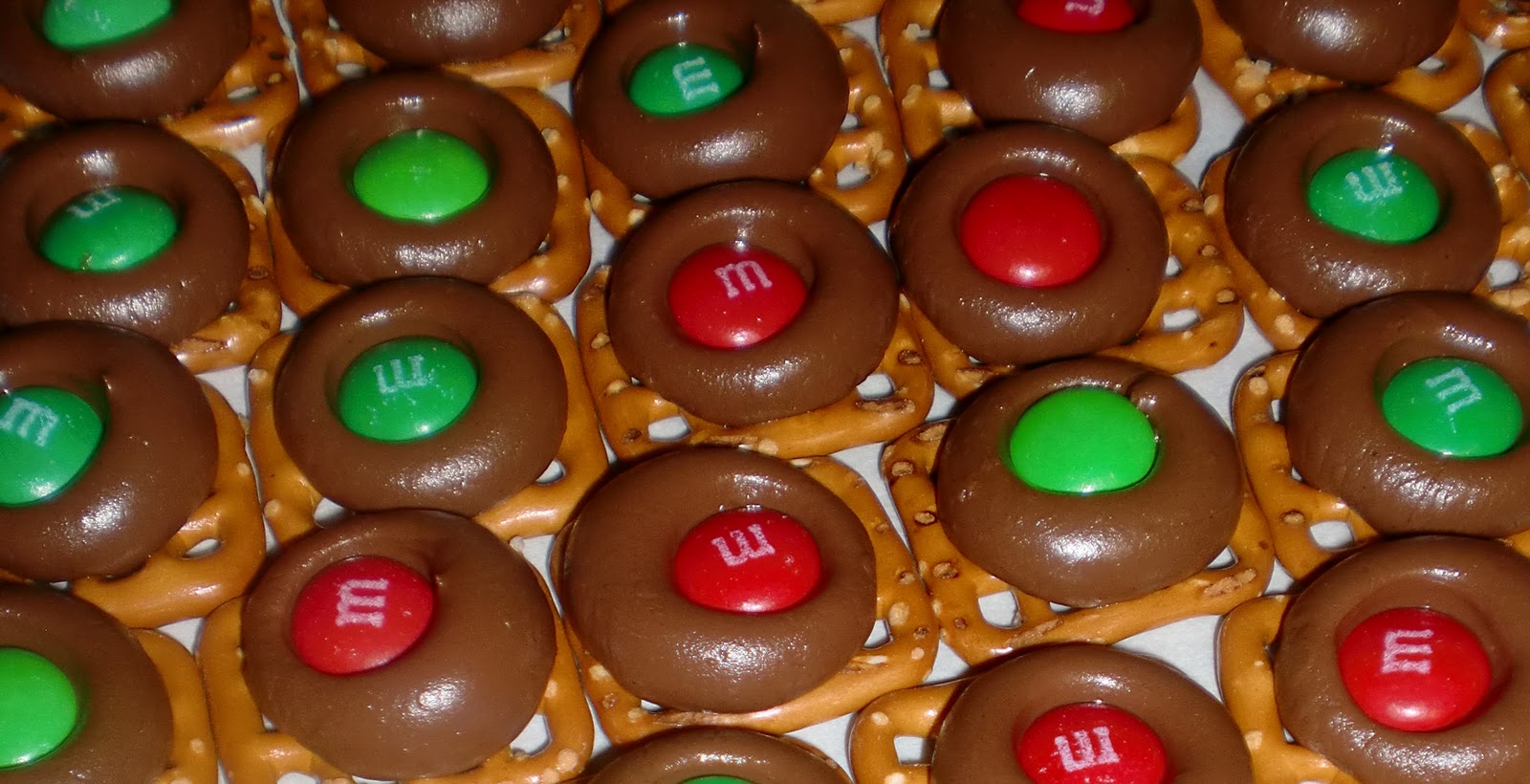 The Sassy Chicken Pretzel, Kiss, M&M Thingy's