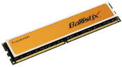 1GB, Ballistix 240-pin DIMM, DDR2 PC2-8500 memory module